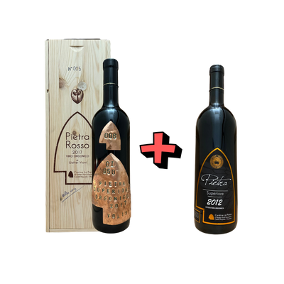 Vino Orgonico 2017 + Superiore 2012 - Cantina La Pietra™
